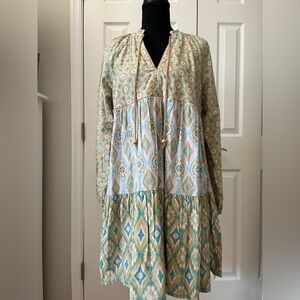 NWT ⭐️ Jessica Simpson Bohemian Geometric Dress Medium
